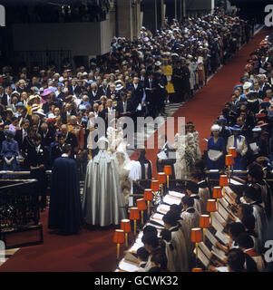 Royalty - Il Principe del Galles e Lady Diana Spencer Wedding - Londra Foto Stock