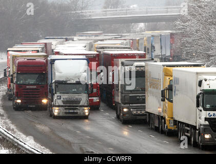 Inverno Meteo Dec 2° Foto Stock