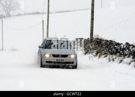Inverno Meteo Dec 3° Foto Stock