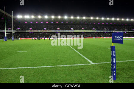 Rugby Union - 2010 EMC Test d'Autunno - Scozia v Nuova Zelanda - Murrayfield Foto Stock