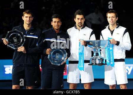 Tennis - Barclays ATP World Tour Tennis Finals - Giorno 8 - O2 Arena Foto Stock