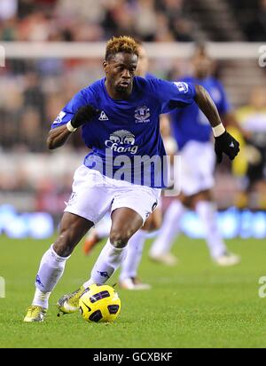 Calcio - Barclays Premier League - Sunderland contro Everton - Stadio di luce. Louis Saha, Everton Foto Stock