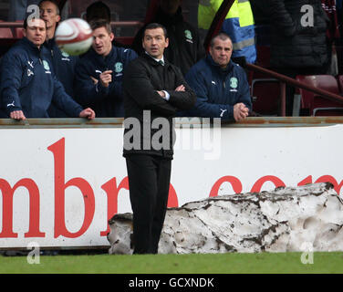 Calcio - Clydesdale Bank Premier League Scozzese - Cuore di Midlothian v Hibernian - Tynecastle Stadium Foto Stock