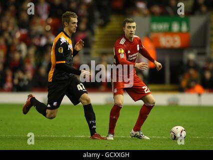 Soccer - UEFA Europa League - Gruppo K - Liverpool v FC Utrecht - Anfield Foto Stock