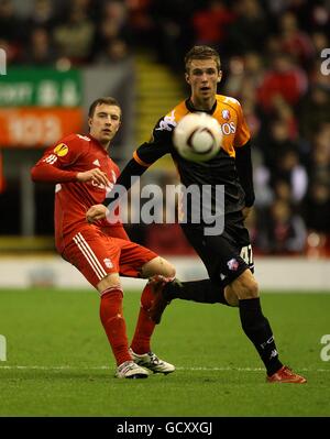 Soccer - UEFA Europa League - Gruppo K - Liverpool v FC Utrecht - Anfield Foto Stock