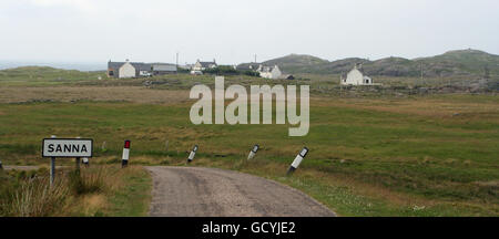 Sanna a Ardnamurchan Peninsula Foto Stock