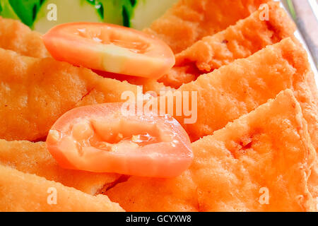 In casa Sandwich adibiti alla pesca di gamberetti Foto Stock