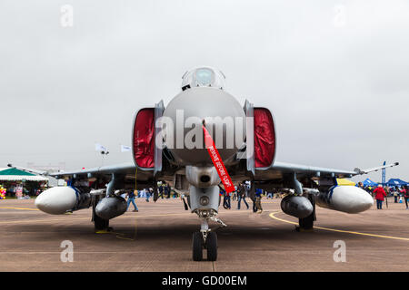 Hellenic Air Force F-4E Phantom al 2016 Royal International Air Tattoo. Foto Stock