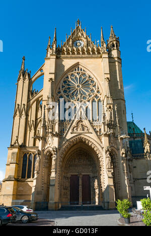 Cattedrale di Metz Foto Stock