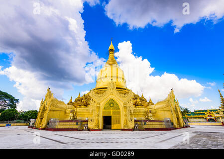 Yangon, Myanmar Al Maha Wizaya Pagoda. Foto Stock