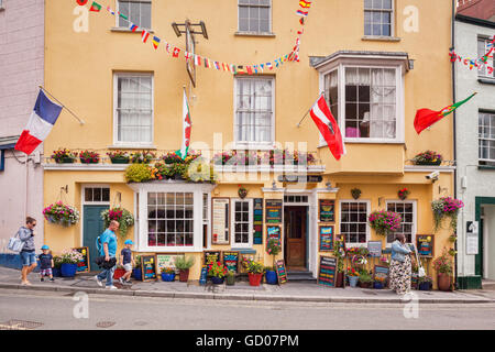 Da Buccaneer Inn, Tenby, Pembrokeshire, Wales, Regno Unito Foto Stock