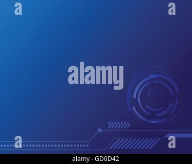 Tecnologia astratta sfondo illustrazione vettoriale Illustrazione Vettoriale