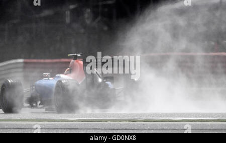 Silverstone, UK. 10 Luglio, 2016. British F1 Grand Prix di Silverstone gara UK Credit: Leo Mason/Alamy Live News Foto Stock