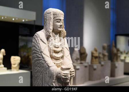 Madrid. Spagna. La Grande Signora Offerant (La Gran Dama Oferente), il Museo Archeologico Nazionale di Spagna. Foto Stock