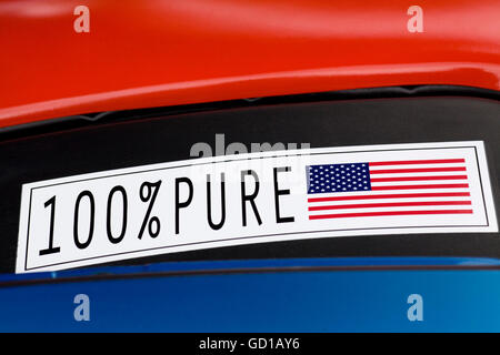 1005 puro American adesivi per auto Foto Stock