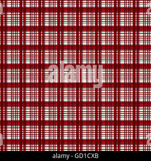 Di Tartan plaid pattern Foto Stock