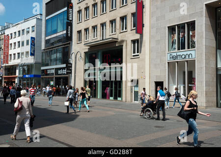 Caecilien street Colonia Germania Foto Stock