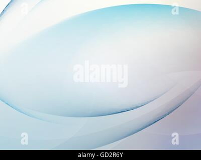 Abstract sfondo blu con linee lisce. EPS 10 Illustrazione Vettoriale