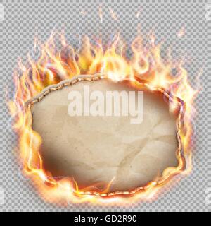 Masterizzazione di banner di carta. EPS 10 Illustrazione Vettoriale