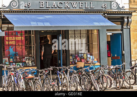 Blackwells Bookshop Oxford Regno Unito Foto Stock