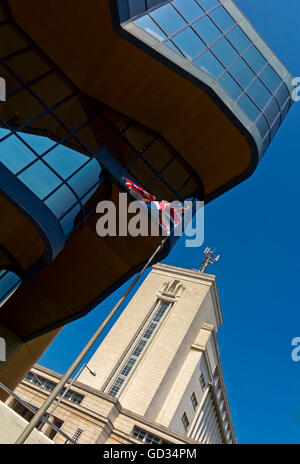 Il Newton edificio del campus di Nottingham Trent University di Nottingham City Centre Inghilterra REGNO UNITO Foto Stock