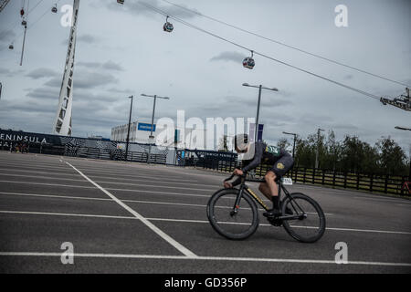 Red Hook Criterium London 2016 Ciclismo Crit Fixie Foto Stock