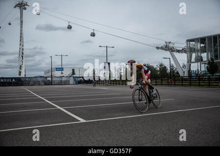 Red Hook Criterium London 2016 Ciclismo Crit Fixie Foto Stock