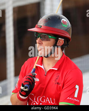 British Beach Polo Championships 2016 barene Poole Foto Stock