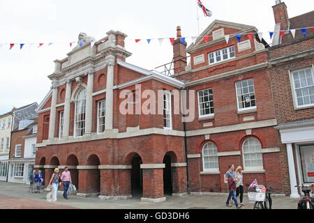 Chichester City Council House North Street, Chichester, West Sussex, in Inghilterra, in Gran Bretagna, Regno Unito, Gran Bretagna, Europa Foto Stock