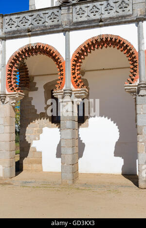 Palacio de Don Manuel, Evora, Alentejo, Portogallo Foto Stock