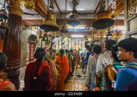 Dea idolo, danteshwari tempio, jagdalpur, Chhattisgarh, India, Asia Foto Stock