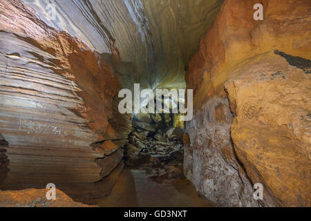 Kutumsar grotta, Bastar, Chhattisgarh, India, Asia Foto Stock