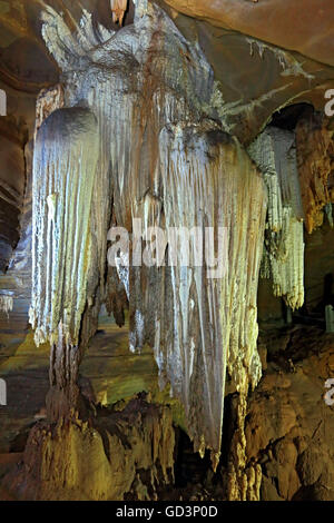 Dandak grotte, Bastar, Chhattisgarh, India, Asia Foto Stock