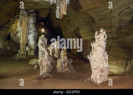 Dandak grotte, Bastar, Chhattisgarh, India, Asia Foto Stock