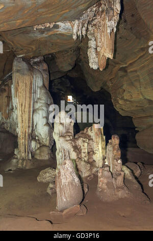 Dandak grotte, Bastar, Chhattisgarh, India, Asia Foto Stock