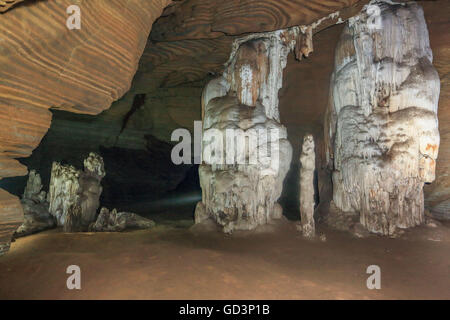 Dandak grotte, Bastar, Chhattisgarh, India, Asia Foto Stock