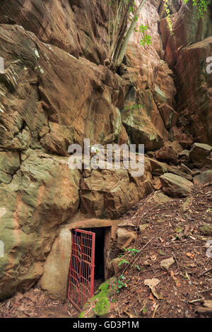 Dandak grotte, Bastar, Chhattisgarh, India, Asia Foto Stock