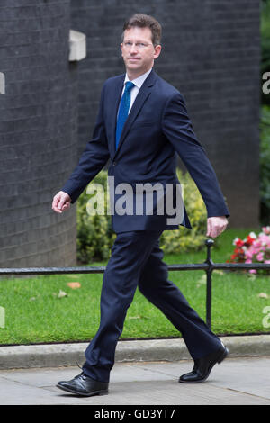 Londra, 12 luglio 2016. rt hon Greg Clark mp arriva al numero 10 di Downing Street per l'ultima riunione del gabinetto sotto l attuale primo ministro rt hon David Cameron mp. Credito: Chris yates/ alamy live news Foto Stock