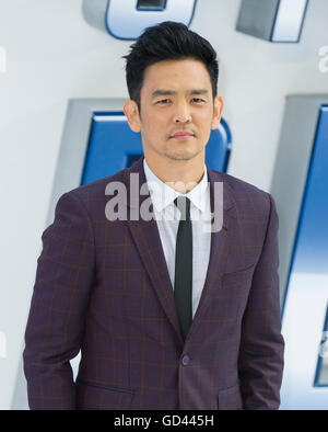 Londra, Regno Unito. 12 Luglio, 2016. John Cho assiste il Regno Unito Premiere di Star Trek al di là dell' Impero a Leicester Square sulla luglio 12, 2016 a Londra, Inghilterra. Credito: Gary Mitchell/Alamy Live News Foto Stock