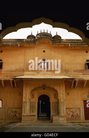 Ingresso in Nahargarh Foto Stock