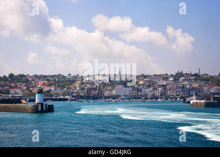 Saint Peter Port Guernsey Foto Stock