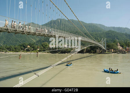 Ram Jhula Foto Stock