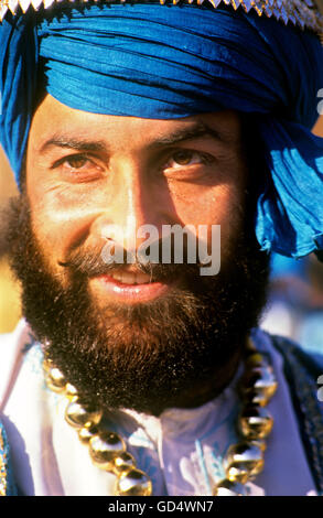 Ballerino di Bhangra Foto Stock