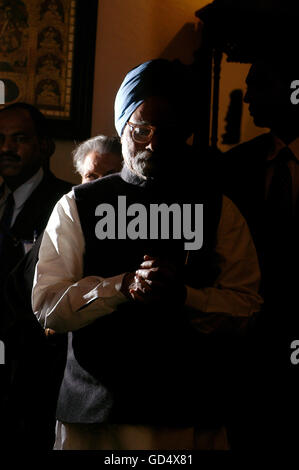 Manmohan Singh Foto Stock