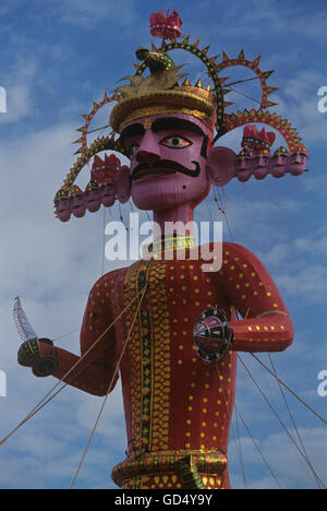 Festival di Dussehra Foto Stock