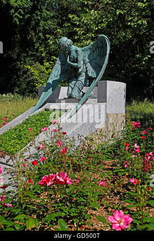 Rosenhohe, tomba della Principessa Elisabeth von Hessen und bei Rhein (1895-1903), Darmstadt, Hesse, Germania / Rosenöhe Foto Stock