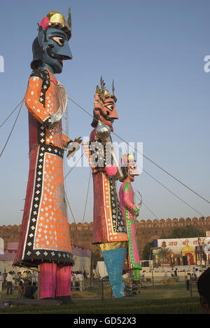 Dussehra Foto Stock