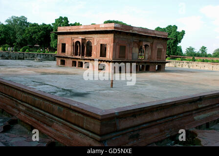 Jal Mahal in fort rosso Foto Stock