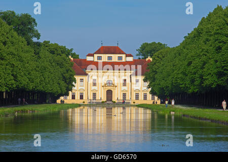 Palazzo Lustheim, Schloss Lustheim, Palazzo Schleissheim, Oberschleissheim, nei pressi di Monaco di Baviera, Baviera, Baviera, Germania, Europa Foto Stock