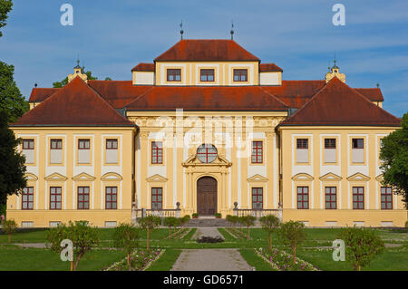 Palazzo Lustheim, Schloss Lustheim, Palazzo Schleissheim, Oberschleissheim, nei pressi di Monaco di Baviera, Baviera, Baviera, Germania, Europa Foto Stock